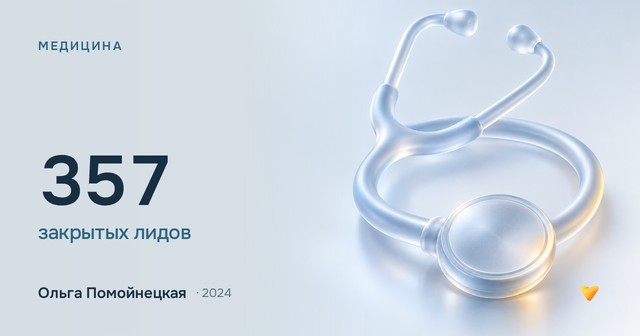 357 закрытых лидов